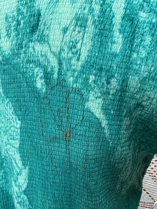 René Derhy Collection Dress | Beaded Neck | Size M - Picture 10 of 13